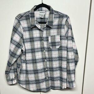 BonWorth Button Down Plaid Shirt
